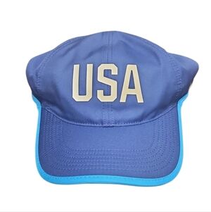 Nike Featherlight Dri-fit Blue USA Hat, NWT